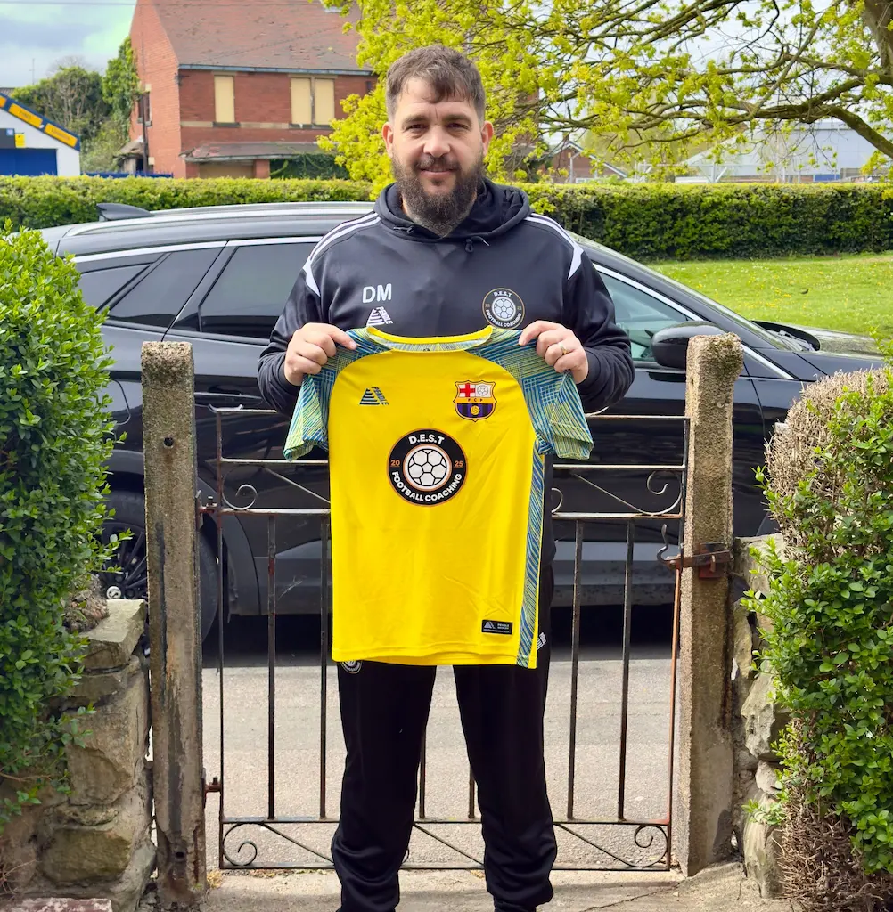 Dave Sporting the new kit for FCP!